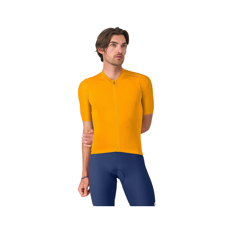 Balfes Bikes Castelli Espresso 2 Short Sleeve Jersey in Vivid Orange | Free postage over £30, £10 off first order, price match & 0% finance.