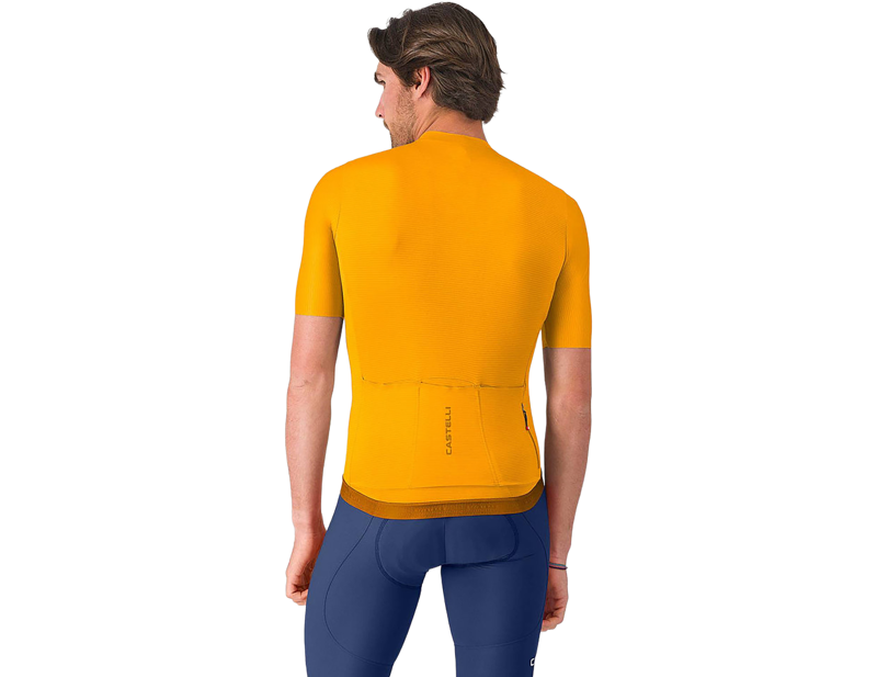 Castelli Espresso 2 Short Sleeve Jersey in Vivid Orange-1