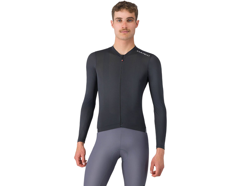 Castelli Espresso 2 Long Sleeve Jersey in Black