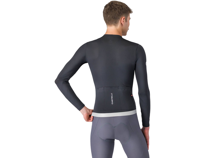 Castelli Espresso 2 Long Sleeve Jersey in Black-2