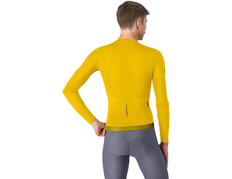 Castelli Espresso 2 Long Sleeve Jersey in Mango Mojito-1