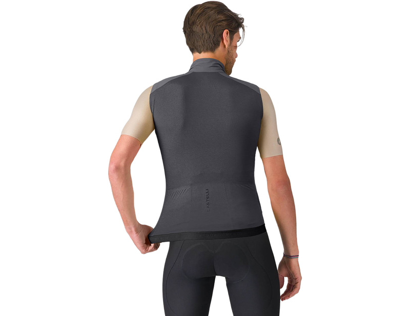 Castelli Espresso 2 Vest in Smoky Grey-1