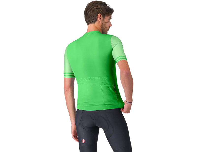 Castelli Prologo Lite 2 Short Sleeve Jersey in Kelly Green-1