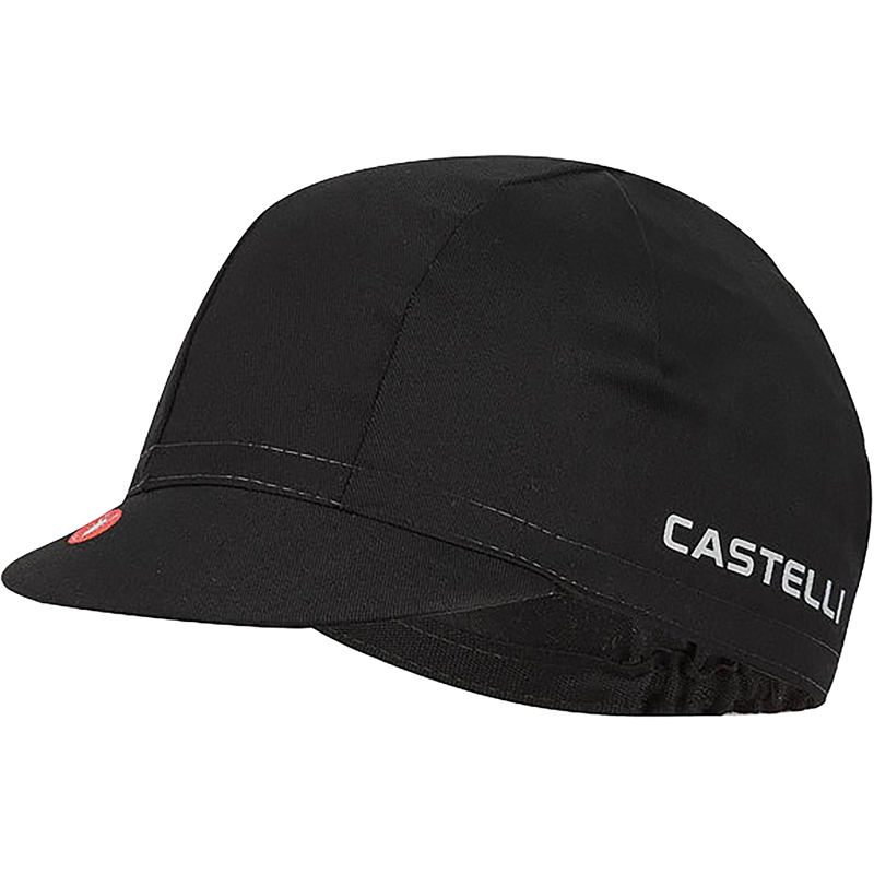 Balfes Bikes Castelli Castelli Logo Cap in Black | Free postage over £30, £10 off first order, price match & 0% finance.
