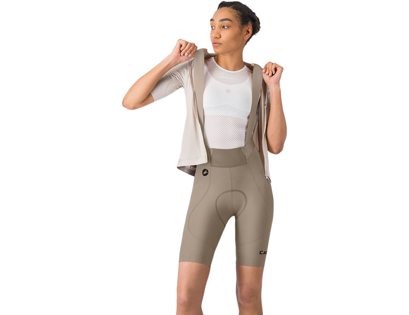 Castelli Espresso 2 Women's DT Bib Short in Clay