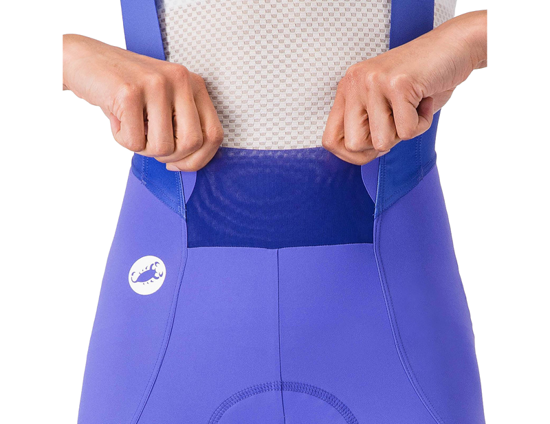 Castelli Espresso 2 Women's DT Bib Short in Ultraviolet-7