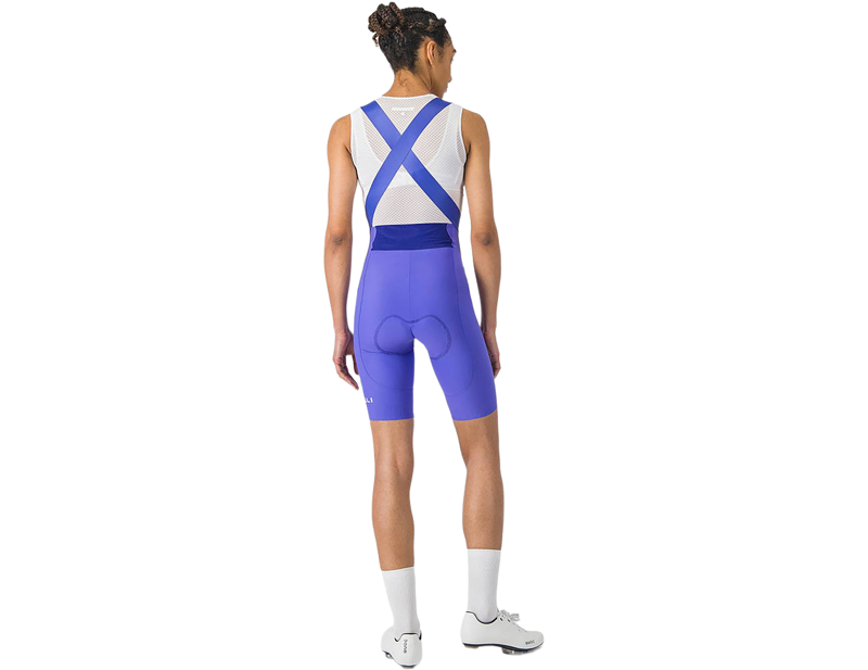 Castelli Espresso 2 Women's DT Bib Short in Ultraviolet-1