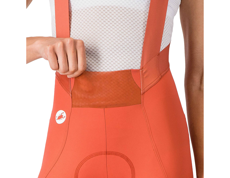 Castelli Espresso 2 Women's DT Bib Short in Paprika-2