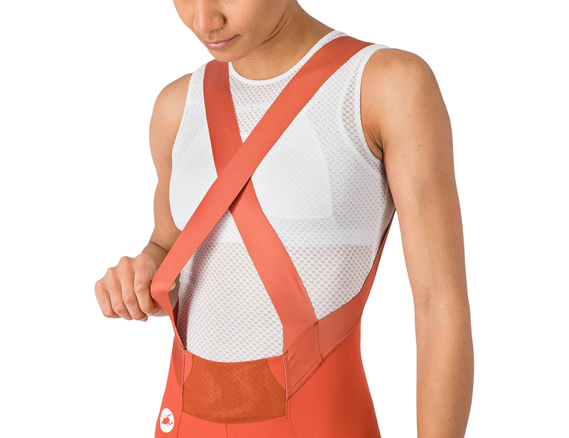 Castelli Espresso 2 Women's DT Bib Short in Paprika-7