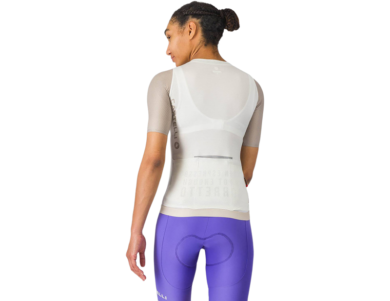 Castelli Corretto Women's Jersey in Ivory/Clay-4
