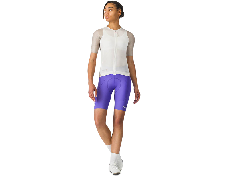 Castelli Corretto Women's Jersey in Ivory/Clay-1