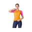 Castelli Corretto Women's Jersey in Vivid Orange/Violet Pink