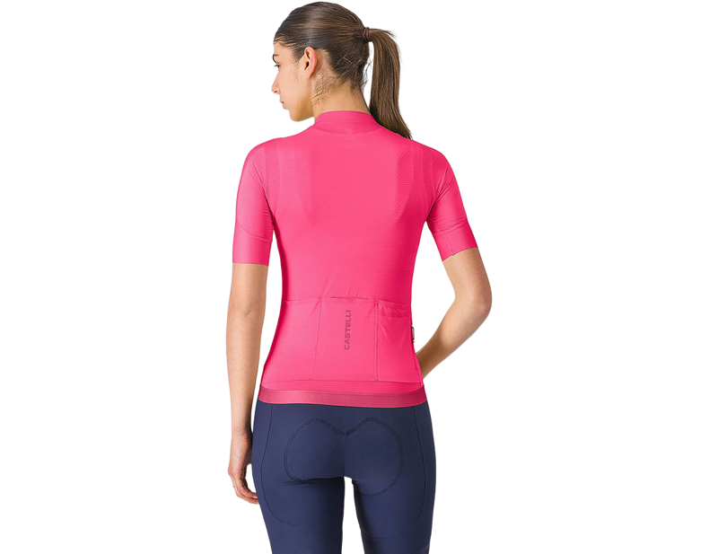 Castelli Espresso 2 Women's Short Sleeve Jersey in Rosa Giro-1