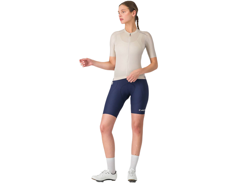 Castelli Espresso 2 Women's Short Sleeve Jersey in Silver Moon-7