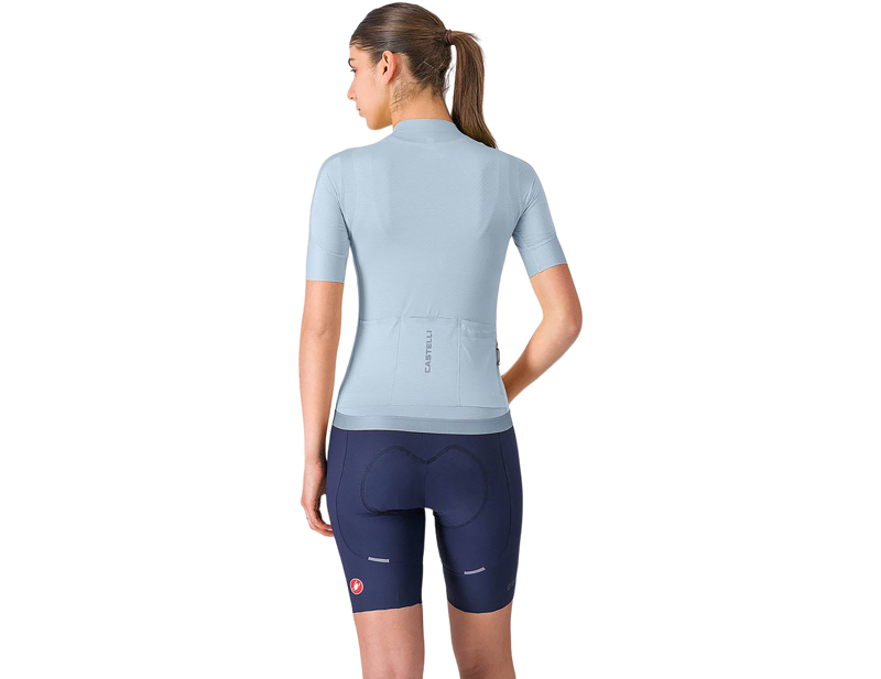 Castelli Espresso 2 Women's Short Sleeve Jersey in Winter Sky-1