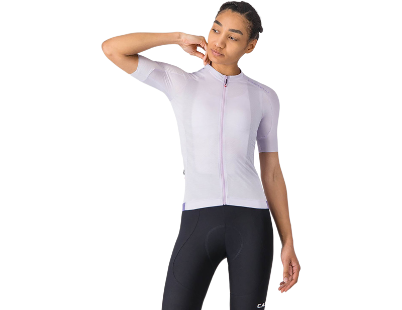 Castelli Espresso 2 Women's Short Sleeve Jersey in Purple Mist