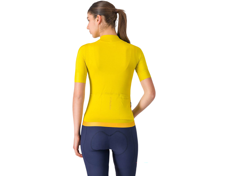 Castelli Espresso 2 Women's Short Sleeve Jersey in Mango Mojito-1