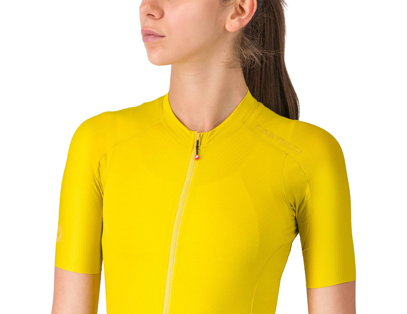 Castelli Espresso 2 Women's Short Sleeve Jersey in Mango Mojito-2