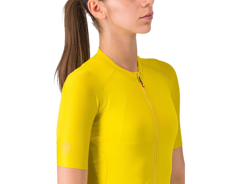 Castelli Espresso 2 Women's Short Sleeve Jersey in Mango Mojito-5