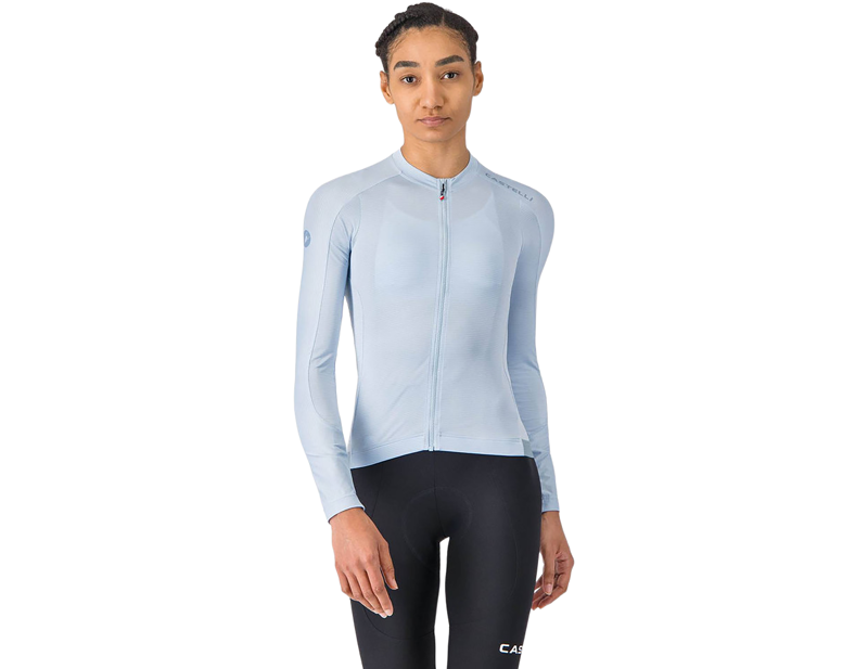 Castelli Espresso 2 Women's Long Sleeve Jersey in Winter Sky