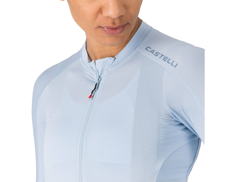Castelli Espresso 2 Women's Long Sleeve Jersey in Winter Sky-2