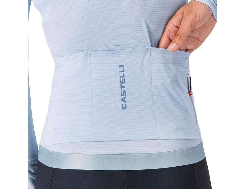 Castelli Espresso 2 Women's Long Sleeve Jersey in Winter Sky-4