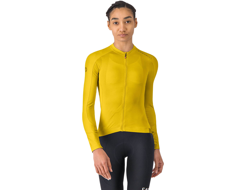 Castelli Espresso 2 Women's Long Sleeve Jersey in Mango Mojito