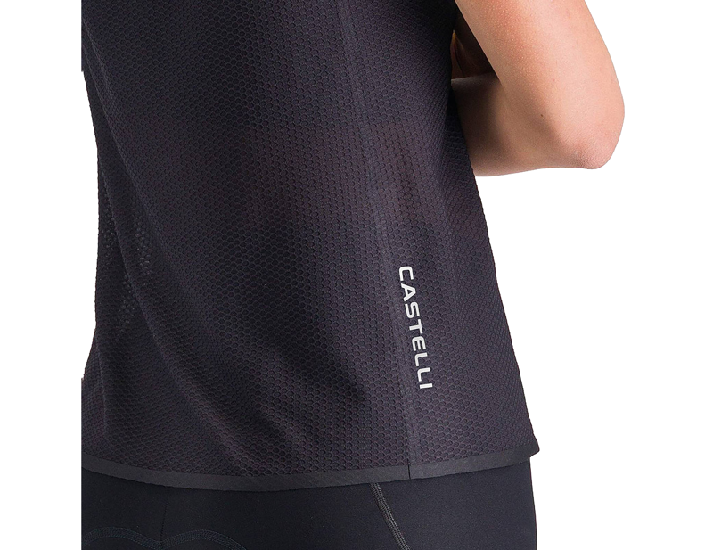 Castelli Comfort Travel Women's Mesh Top in Black-4