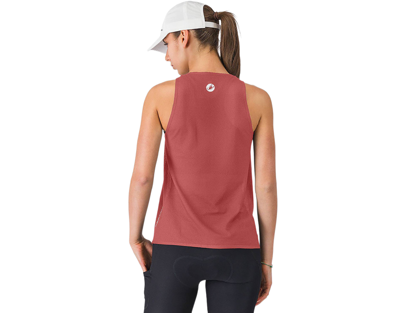 Castelli Comfort Travel Women's Mesh Top in Faded Rose-1