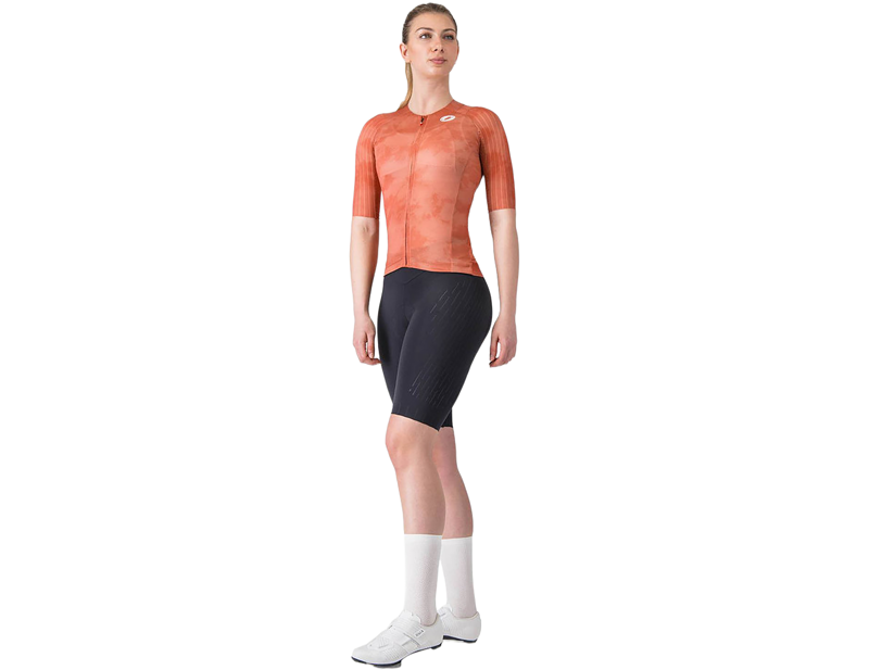 Castelli Aero Race 8S Women's Jersey in Paprika-5