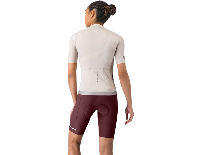 Castelli Espresso 2 Women's Short in Deep Bordeaux-1