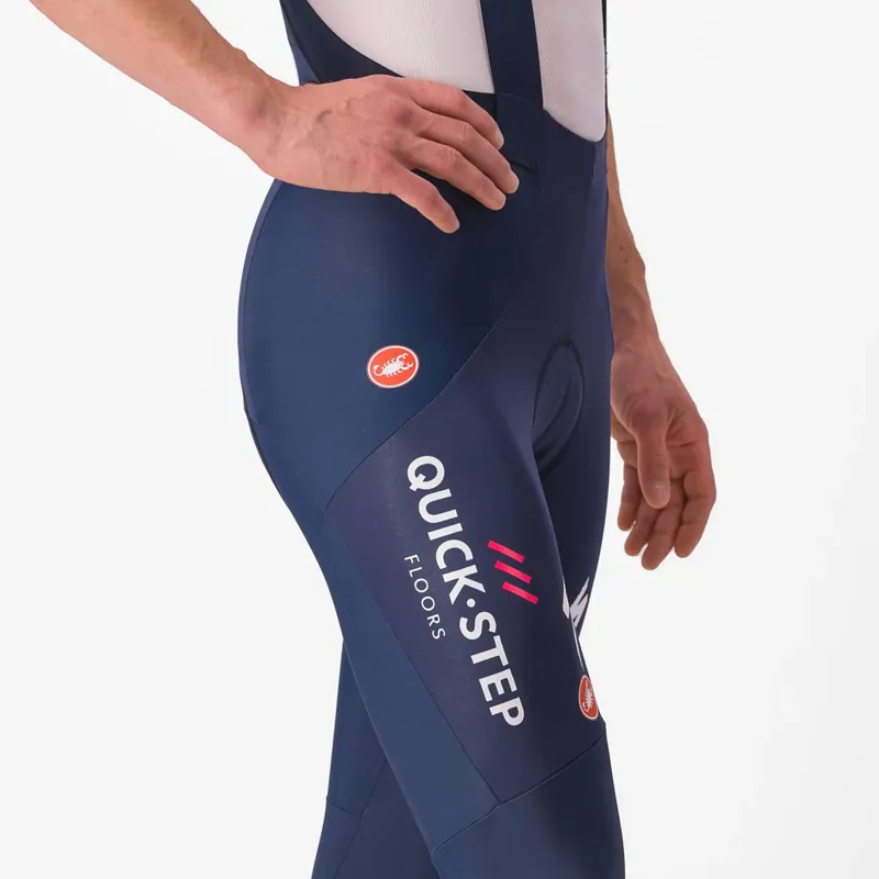 Castelli Soudal Quick-Step Sorpasso RoS Bib Tights in Belgian Blue-4