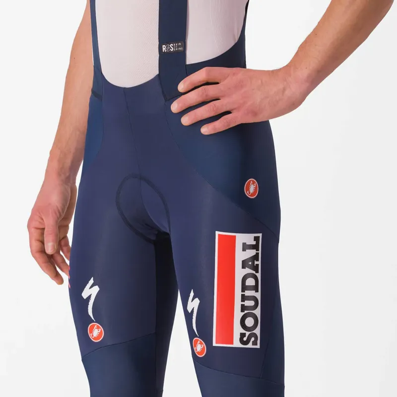 Castelli Soudal Quick-Step Sorpasso RoS Bib Tights in Belgian Blue-3