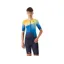 Castelli Free Sanremo 3 Suit in Belgian Blue / multicolour Vivid Orange