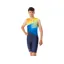 Castelli Free Sanremo 3 Sleeveless Suit in Belgian Blueulticolour Vivid Orange