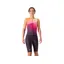 Castelli Free Sanremo 3 Womens Sleeveless Suit in Dark Night Shade/Vivid Orange/Bright Rose