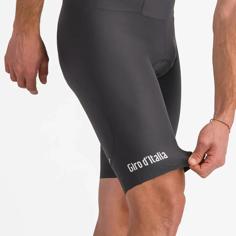 Castelli Giro Trofeo Bib Shorts in Dark Grey-5