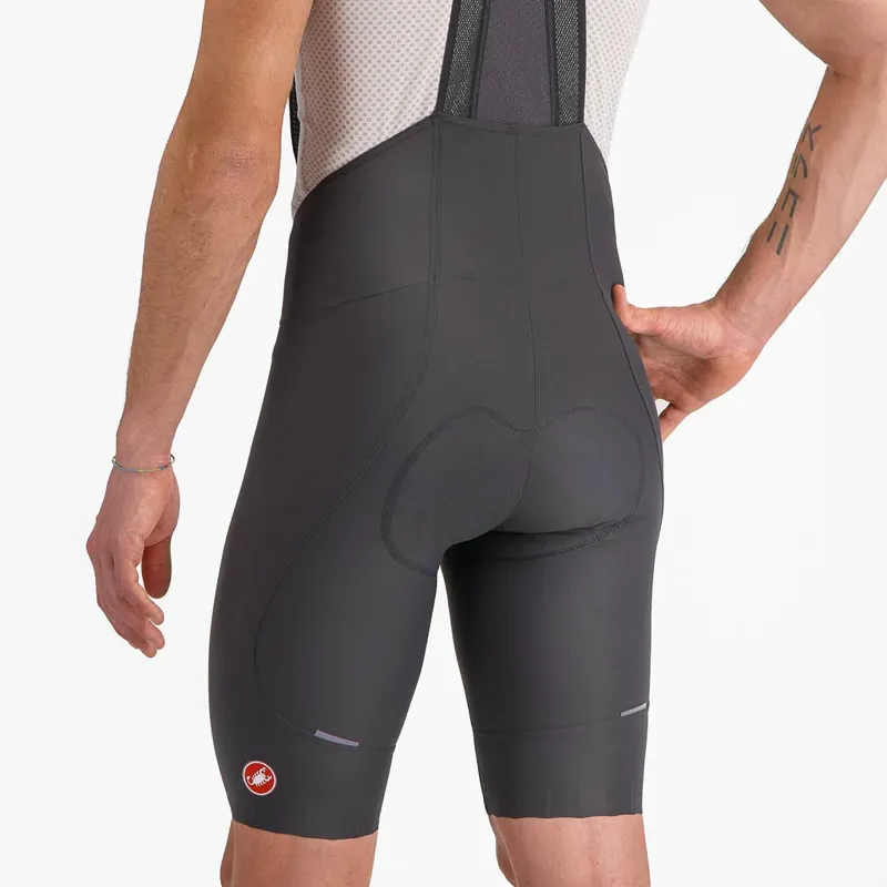 Castelli Giro Trofeo Bib Shorts in Dark Grey-4