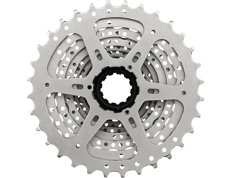 Shimano HG201 9 Speed 11- 32 Cassette In Silver-1