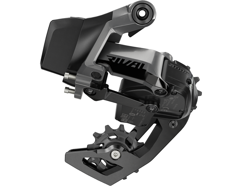 SRAM Rival eTap AXS D1 12-Speed Rear Derailleur OE Stock in Black