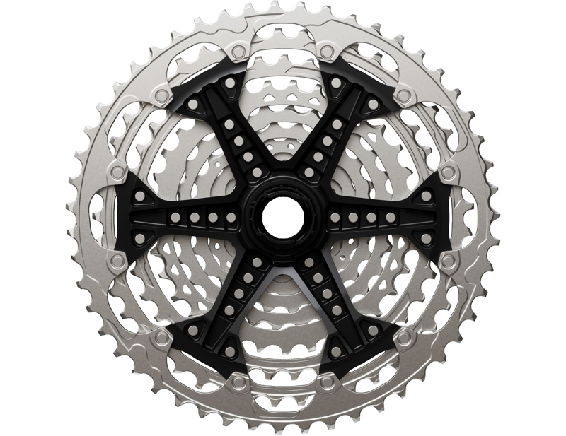 Shimano Deore CS-M6200 12-Speed Cassette 10 - 51T in Silver-2