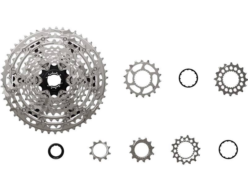 Shimano Deore CS-M6200 12-Speed Cassette 10 - 51T in Silver-3
