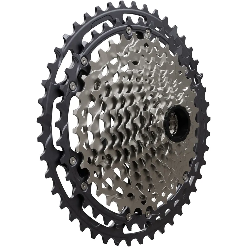 Shimano CS-M8200 XT 12-speed cassette 9 - 45T in Silver-1