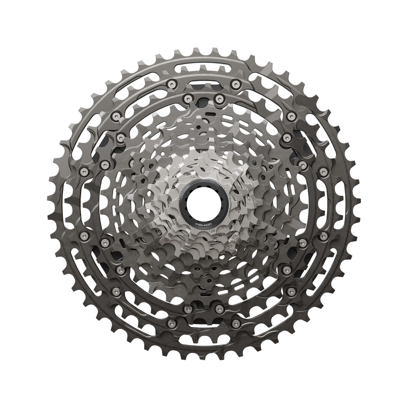 Balfes Bikes Shimano CS-M9200 XTR cassette 12-speed 10 - 51T in Silver | Free postage over £30, £10 off first order, price match & 0% finance.