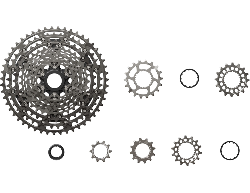 Shimano CS-M9200 XTR cassette 12-speed 10 - 51T in Silver-1
