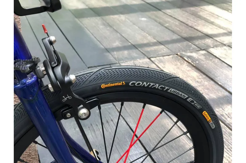 Continental Contact Urban 16 x 1.35in Brompton Size Tyre in Black