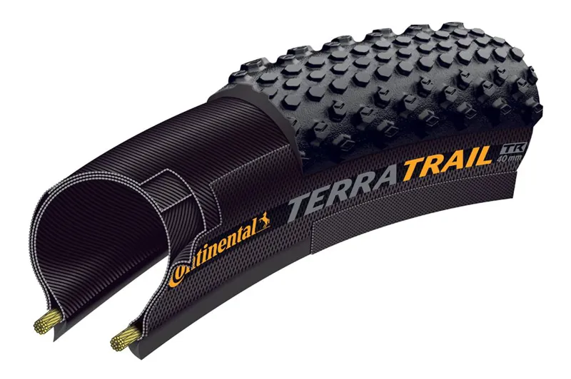 Continental Terra Trail Protection Gravel Tyre in Black 700x40c