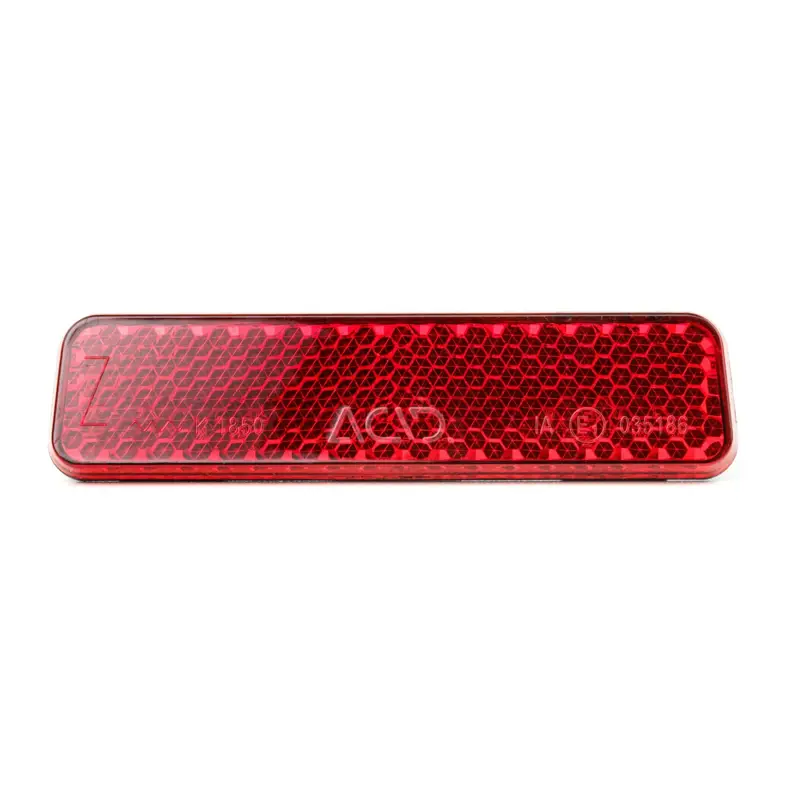 Balfes Bikes Cube ACID Carrier Reflector Slim Standard in Red | Free postage over £30, £10 off first order, price match & 0% finance.