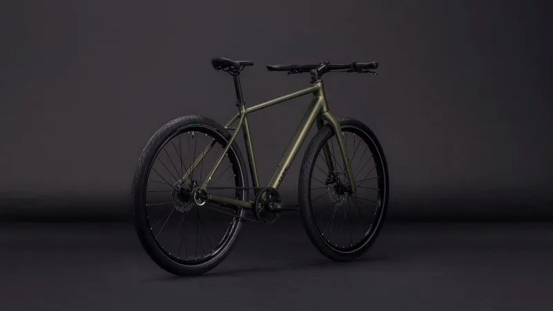 Cube Editor One Hybrid Bike 2026 in Reed Green/Black-7