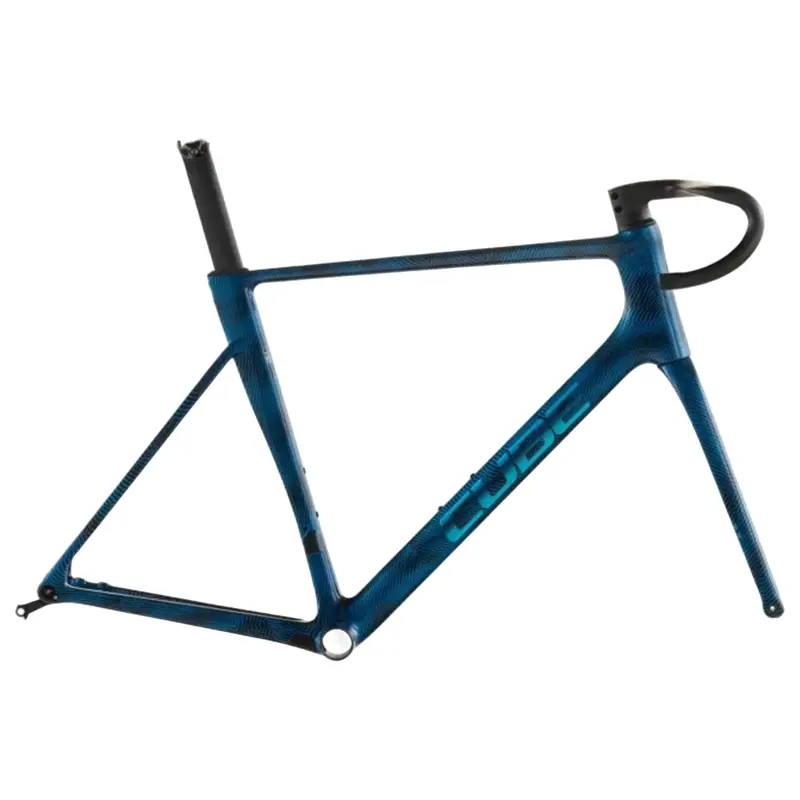 Balfes Bikes Cube Litening Air C:68X Frameset 2026 in Liquidbluegrid/Chrome | Free postage over £30, £10 off first order, price match & 0% finance.